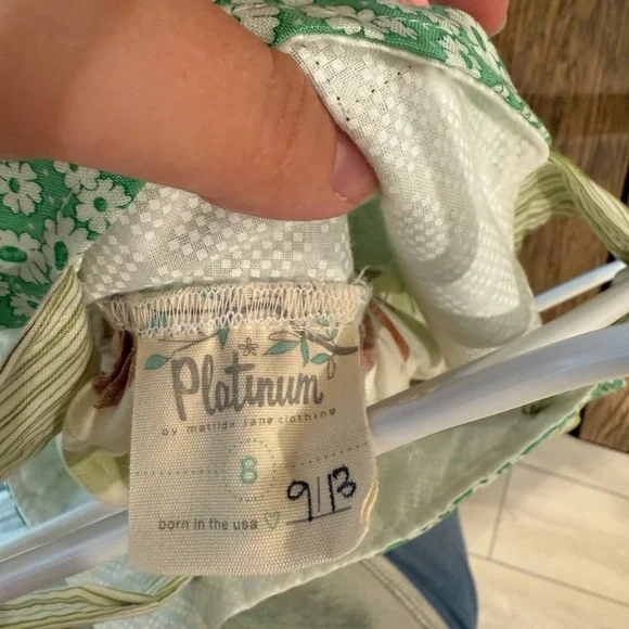 Matilda Jane Multicolor Floral Patchwork Dress - Picture 7 of 7